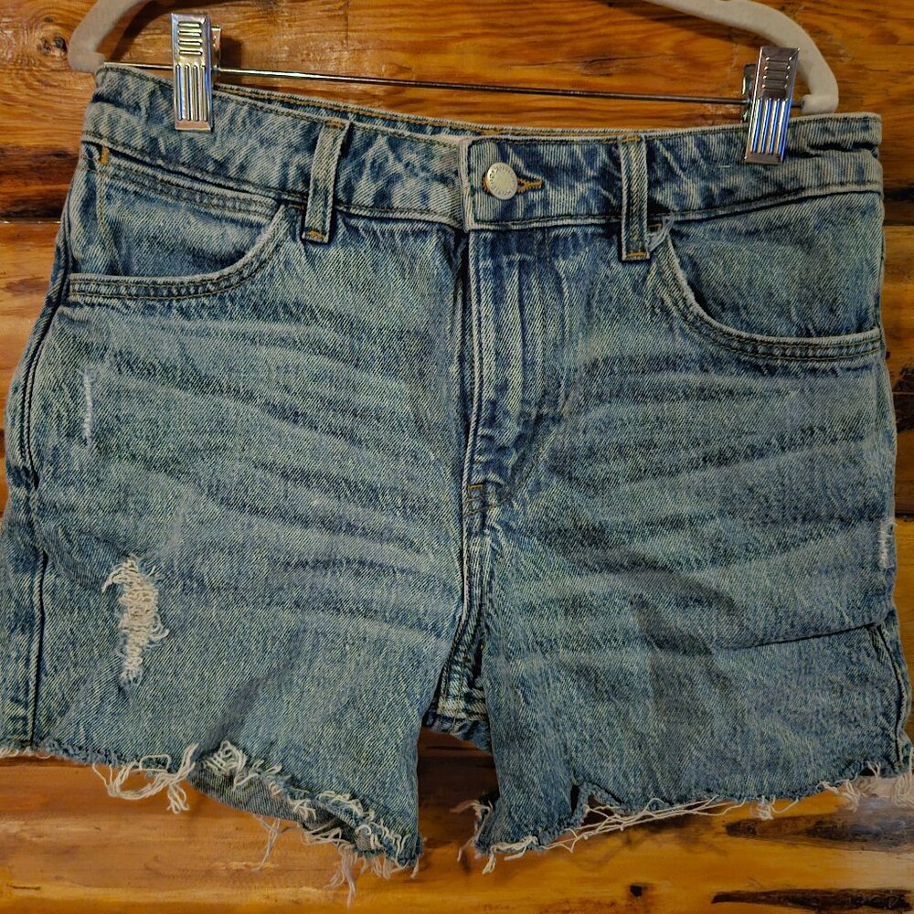 Wrangler Denim High Waisted Shorts